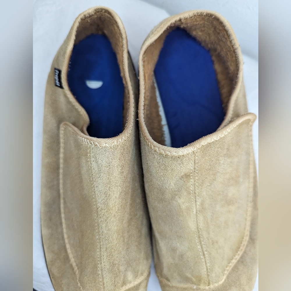 Prophet Suede Hook And Loop Fasten Slipper/Shoes … - image 3